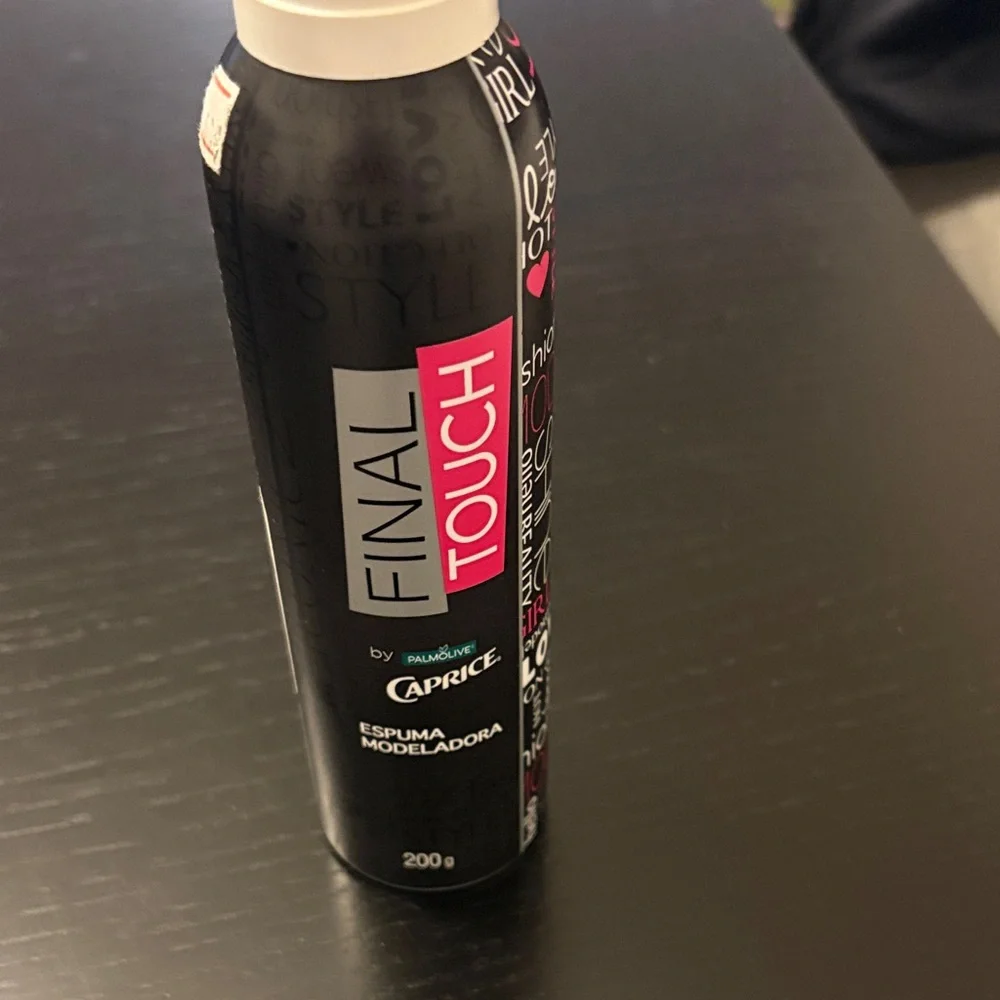 Black and Pink Touch Hair Spray